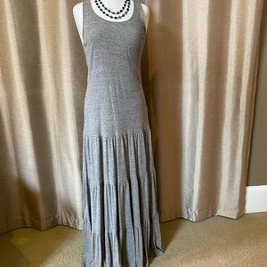 Maxi drop waist dress